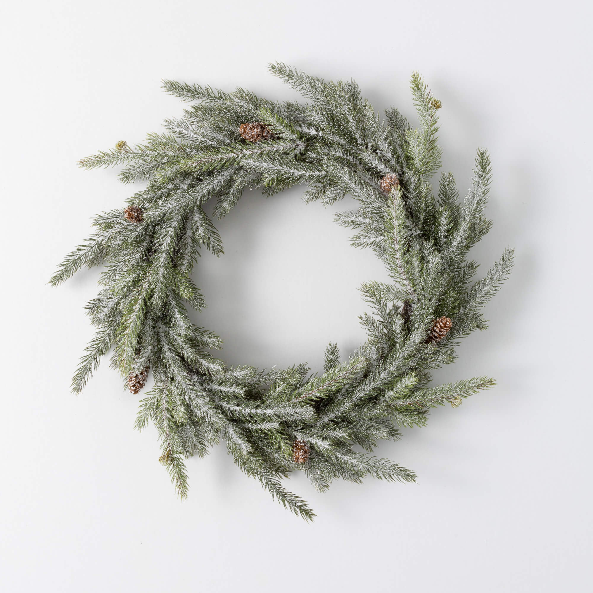 FROSTED SPRUCE WREATH