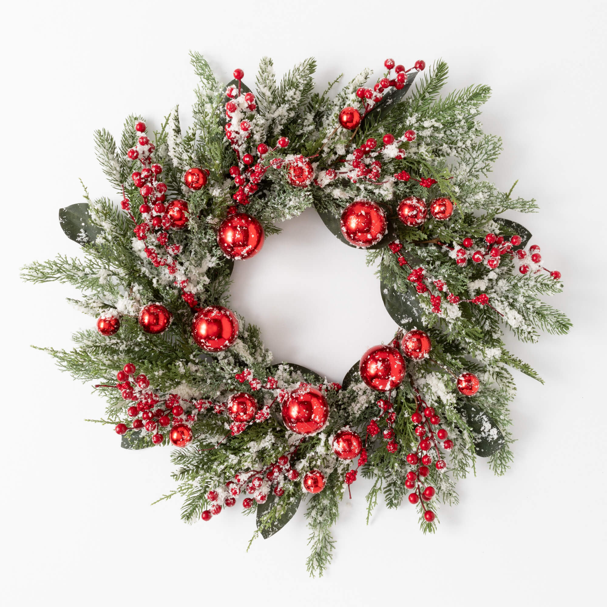 PINE BALL WREATH