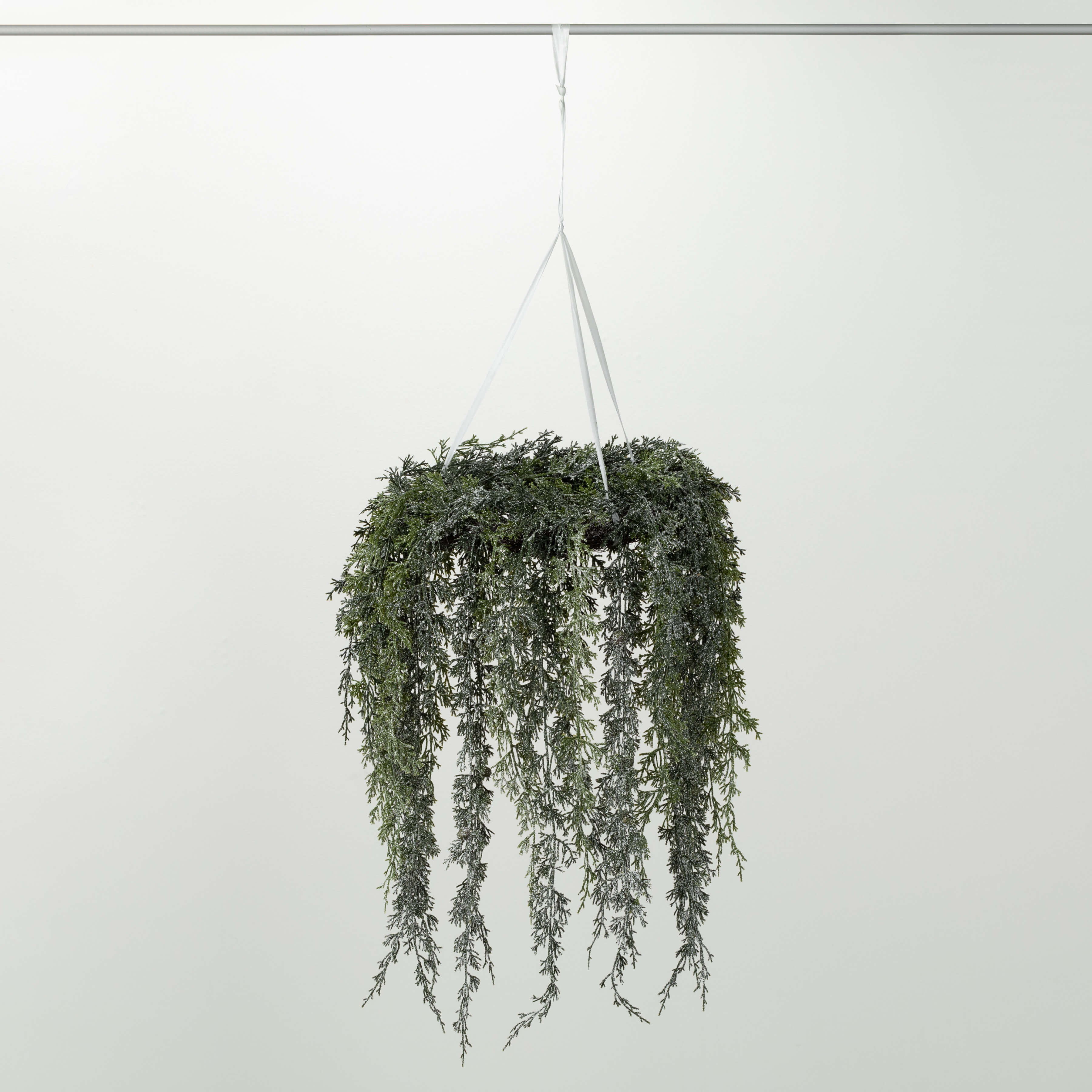 DRAPING CYPRESS HANGING WREATH