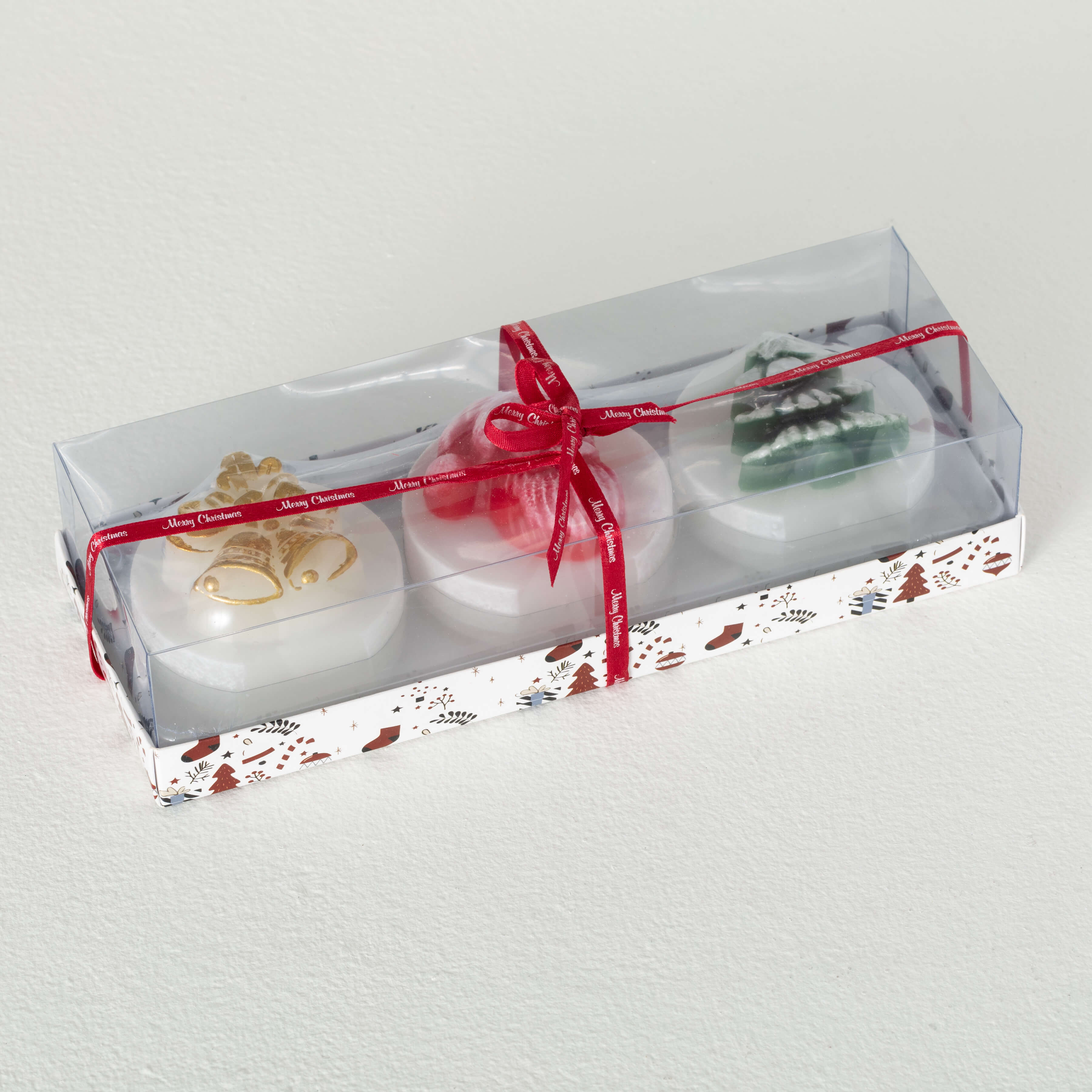 HOLIDAY CANDLE TRIO SET